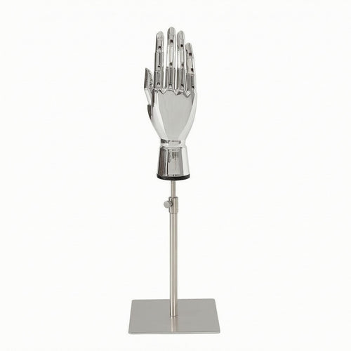 Adjustable Hand Mannequin Stand Straight Post Hand-Shaped Display Stand
