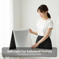 Foldable Glow Softener Lightweight Foldable Glow Softener Board Foldable Photo Reflector Quick Setup Photography Glow