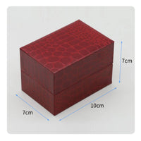 Pattern Watch Box Textured Surface Rectangular Gift Box Branding Printing
