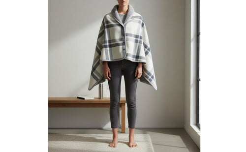 Versatile Rest Blanket Multifunctional Fleece Blanket Extra Thick Home Textile for Office Workers