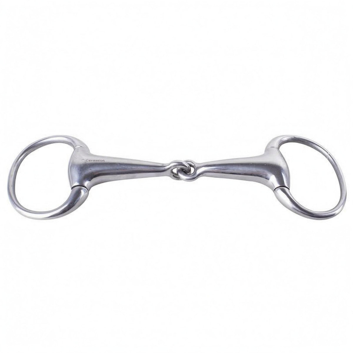 Double Jointed Horse Polished Silver Equine Tack Polished Finish for Riding