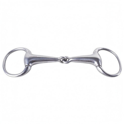 Double Jointed Horse Polished Silver Equine Tack Polished Finish for Riding