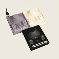 Velvet Jewelry Stand Set Scratch Protection Accessory Storage for Countertop