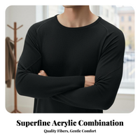 Men's Long Johns, Breathable Thermal Underwear for Sports