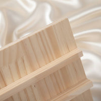 Ladder Design Jewelry Stand Space-Saving Wooden Earring Card Display Easy to Clean Wooden Earring Display Stand for Crafters, Sellers, Countertop