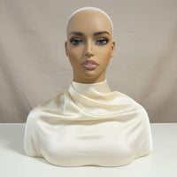 Shoulder Mannequin Bust with Shoulders Female Mannequin Head Female Hairpiece Stand Salon Owners
