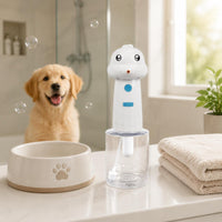 Pet Bubble Machine Cute Design Pet Foaming Sprayer Deep Cleaning for Grooming