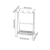 Desktop Jewelry Display Rack Jewelry Storage Rack Tray Base