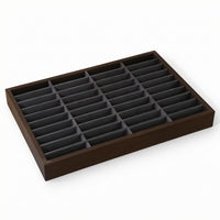 Jewelry Display Tray Rectangular Jewelry Tray Velvet-Lined