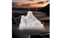 Maitreya Buddha Statue Smooth Buddha Ornament Gift Idea Home Decoration for Tea Pet Display