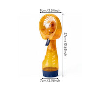 Handheld Misting Fan Portable Personal Water Mister for Outdoor, Travel