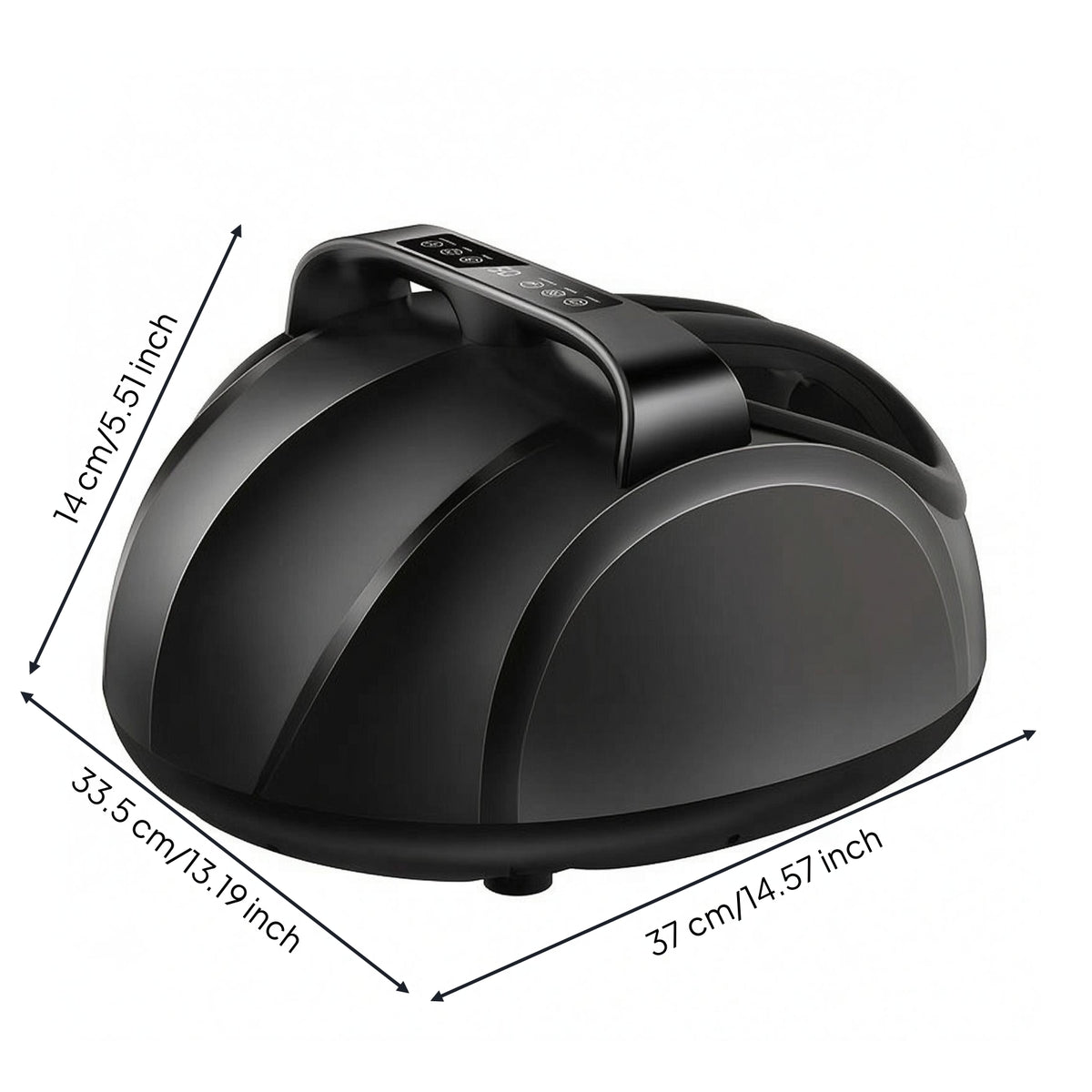 Full-Wrap Foot Massager Heat Warmth Airbag Foot Massager Timer Control Wireless Controller