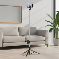 Extended Selfie Stick Tripod Wireless Controller Bluetooth Selfie Stick