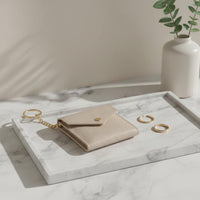 Portable Jewelry Storage Bag Soft Lined Interior Mini Mobile Jewelry Bag Snap Button Closure Personal Organizer for Women