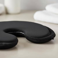 Black Gel Breast Pad Stitched Perimeter Personal Care Item Curved