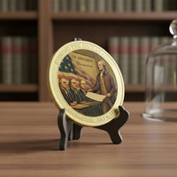 Proclamation of Independence Commemorative Coin Double-Sided Design for Veterans