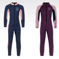 Kids Wetsuit Sun Protection Kids Neoprene Suit Full Body Wetsuit Long-Lasting Long Sleeve Diving Suit Stretchy