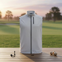 Lightweight Sport Vest Multi-Pocket Zippered Sport Waistcoat Stretch Material