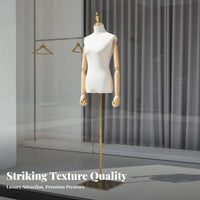 Clothing Display Mannequin Elegant Design Female Mannequin Torso with Stand