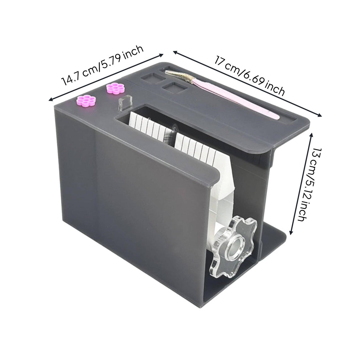 Eyelash Flowering Machine Easy to Use Acrylic Eyelash Separator Portable
