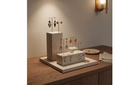 Jewelry Display Stand Space-Saving Watch Display Holder Stable Base Countertop Jewelry Stand for Retail Stores, Boutique Owners, Showroom
