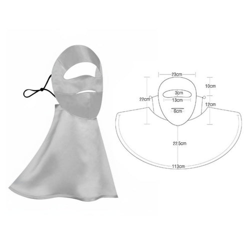 Sun Protection Face Protector debrisProof Sun Barrier Face Protector