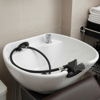 Shampoo Bowl Sink Easy to Clean Salon Shampoo Bowl Long-Lasting for Barbershop