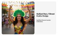 Feather Headdress Feathered Design Feather Headpiece Carnival Headpiece Paillette Ed and Gem Ed Performance Girl Headdress