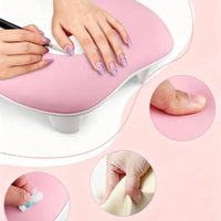 U-Shaped Nail Art Hand Pillow Detachable Nail Tech Hand Pillow Ergonomic