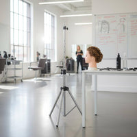 Hairdressing Training Head Stand Professional Grade for Salon, Cosmetologists