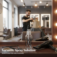Stylist Water Spray Bottle Multipurpose Stylist Spray Bottle Plastic Hair Mister Multi-Use Hairdressing Tool Reusable