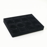 Watch Tray with Pillows Rectangular Bangle Display Holder Preservation Organizer for Collectors