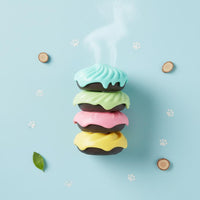 4 Pieces Doughnut Air Freshener Long-Lasting Pet Odor Eliminator Easy to Use