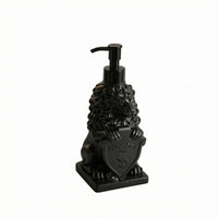 Lion-Shaped Dispenser Guard-Shaped Front Panel Tabletop Dispenser Embossed Mane
