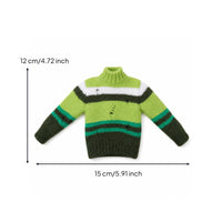 1/6 Doll Sweater Breathable Ribbed Miniature Clothes