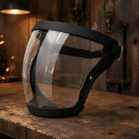 Anti Fog Face Visor Shock Resistant Full Face Safety Visor Fits over Glasses