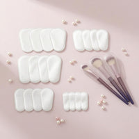 20 Pieces Makeup Brush Head Cover Stitched Seams Makeup Brush Protector