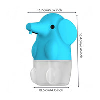 Elephant Soap Dispenser Transparent Reservoir Touchless Foam Dispenser Foaming