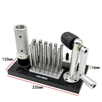 Jewelry Wire Winder Easy to Operate Manual Coil Winding Machine Adjustable-Size Chuck Metal Wire Wrapping Machine for Crafting Space, Workshop