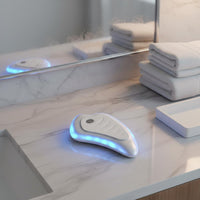 Vibrating Facial Massager Enhances Skincare Absorption for Home Spa
