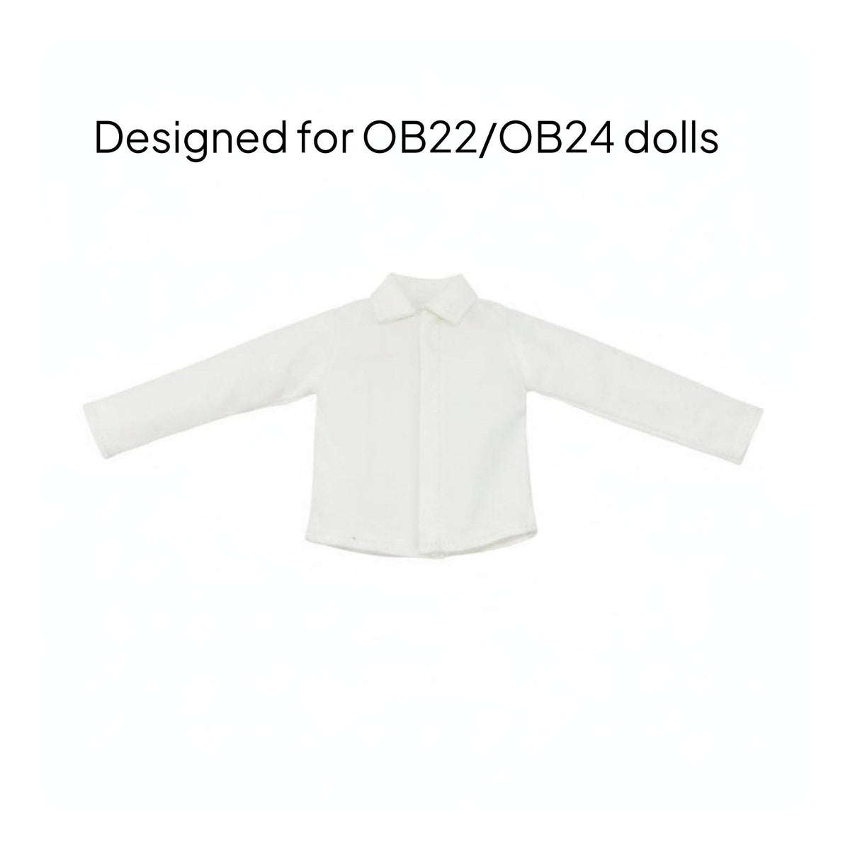 Long Sleeve Doll Shirt Casual Design Short Sleeve Doll Shirt Easy to Match
