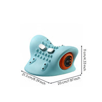 Electric Neck Massage Pillow Ergonomic Curve Personal Care Appliance for Office