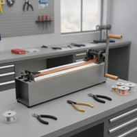 Wire Drawing Bench Tabletop Manual Wire Drawing Machine Compact Drawbench for Jewelers, Metalworkers, Jewelry Making, Workshops, Studios