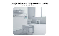 Bedside Commode Chair with Removable container Adjustable Bedside Commode