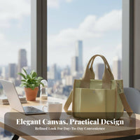 Multi-Pocket Utility Bag Multiple Carrying choices Shoulder Purse for Work, Moms