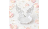 Angel Feather Jewelry Tray Glossy Winged Band Holder Solid Look