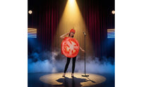 Printed Tomato Slice Costume Pullover Tomato Slice Costume Unisex for Adults