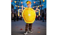 Orange Slice Costume Loose Fit Funny Orange Outfit Comfortable for Masquerade