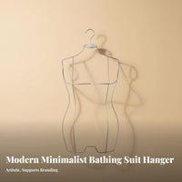 Rust-Proof Swimsuit Hanger Professional Quality Swimsuit Display Hanger 360° Rotating Hook for Boutique Owners, Retail Shop, Shop Window