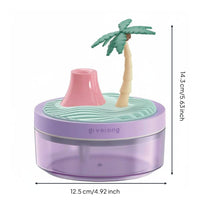 Mini Desktop Humidifier Intermittent Spray Desktop Humidifier Type-C for Office